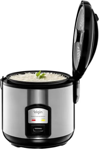 Panela de arroz Elétrica, Elgin, Capacidade 5 xícaras, 1L, 440W, 110V