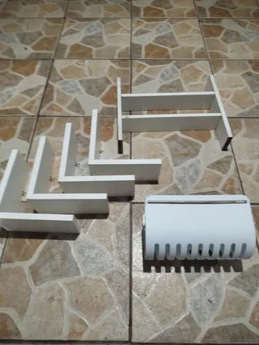 Nicho para banheiro ou cozinha +01 papeleira, entrego região Oeste de BH.