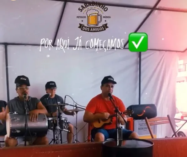 Palco para show 