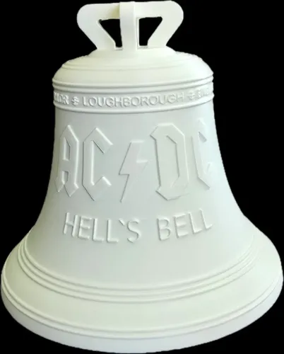 Sino Ac/dc Hells Bells 14 Cm Colecionável Angus Young