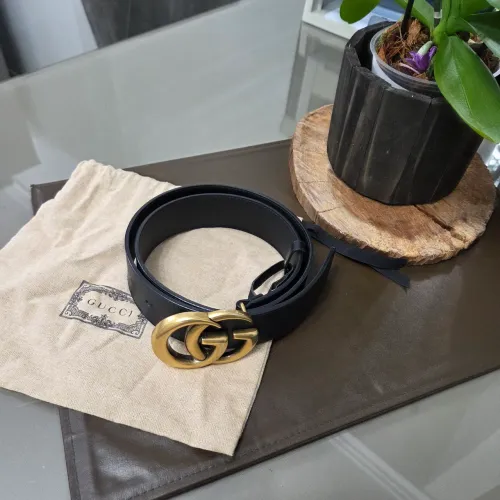 Cinto gucci GG marmont 85cm