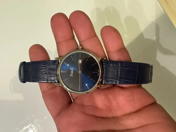 Relógio Piaget altiplano origens vidro safira quartz comprado em Londres ! R. . clon?