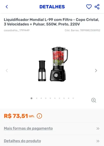 Compre eletrodoméstico para a sua loja