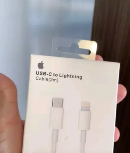 CABO DE CARREGAMENTO PARA IPHONE USB-C PARA LIGHTNINING