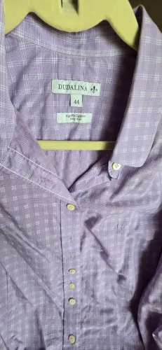 02 camisas DUDALINA TAMANHO 44