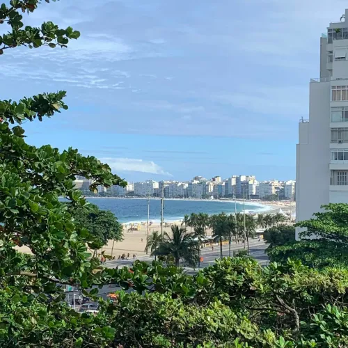 Vaga para rapazes quadríssima praia de Copacabana