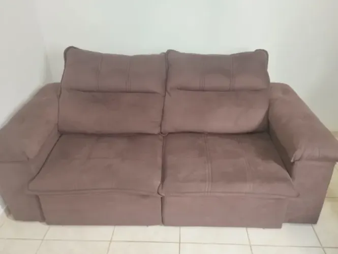 Sofá Retrátil e Reclinável - NÃO ENTREGO