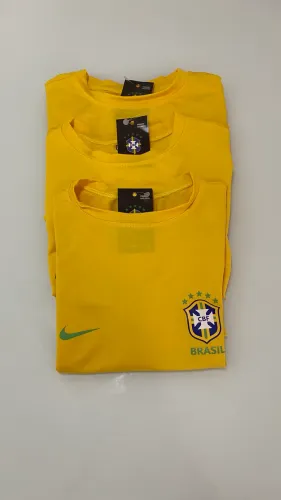 Camiseta Dry Fit Copa do mundo Brasil