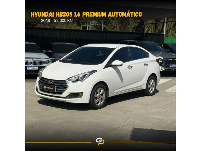 Hyundai HB20S Premium 1.6 Flex 16V Aut. 4P 2018