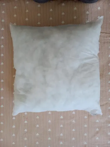 Enchimento Refil Capa de Almofada 45x45 Poliéster Siliconado