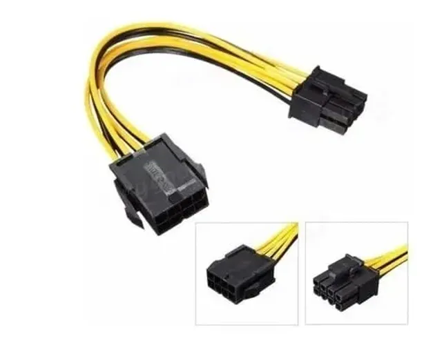 Cabo Extensor 8 Pinos Fonte Atx Gabinete Gamer *ENTREGA GRÁTIS*