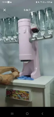 Máquina de sorvete americano