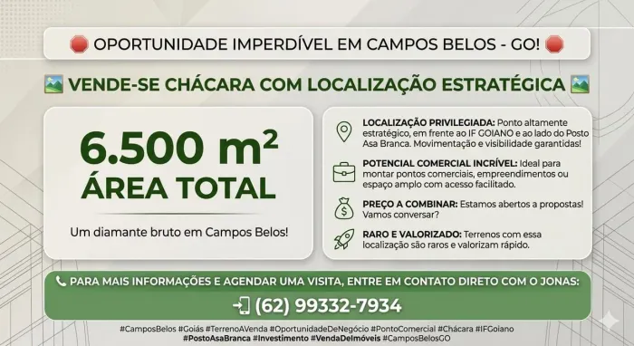 Chácara a venda