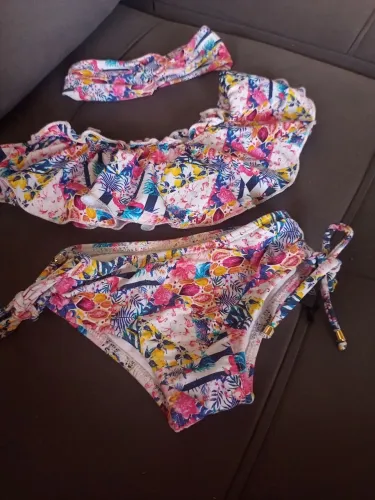 Biquíni infantil ciganinha top