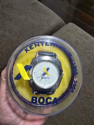 Relógio Boca Juniors original do centenário sem uso (ver descrição)