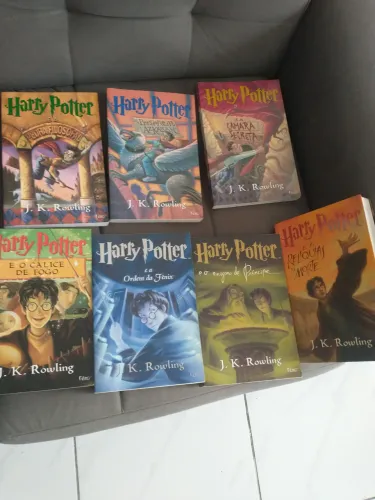 Harry Potter Coleção Completa 7 Livros Rocco Capas Clássicas Anos 2000 