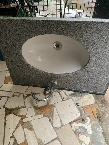 Pia completa para banheiro