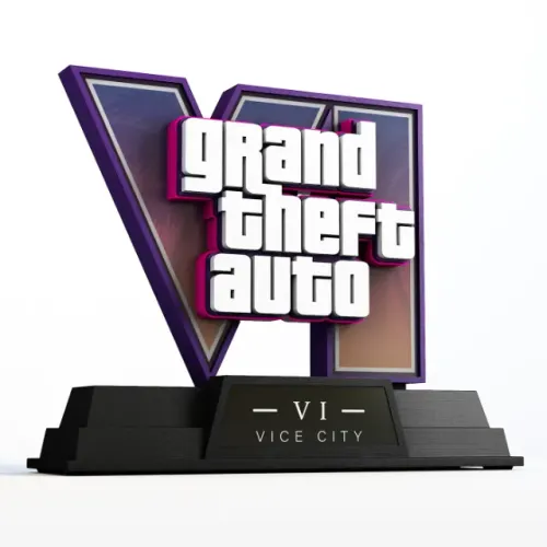 Letreiro Gamer GTA6