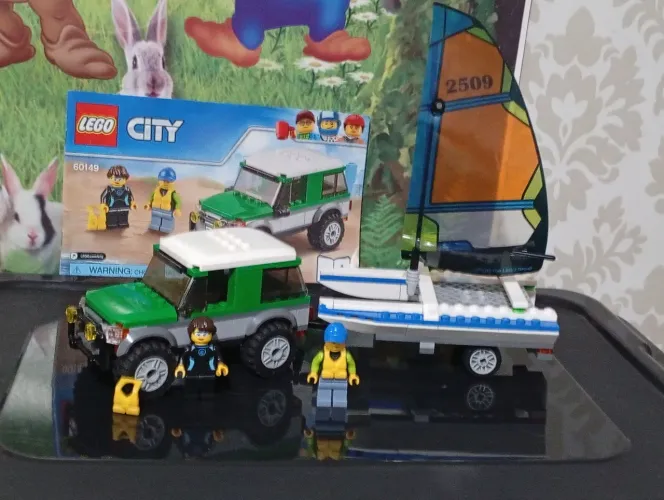 Lego City 60149 catamarã 2017