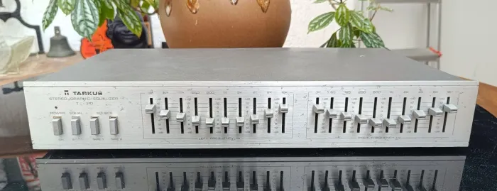 Tarkus TE 210 equalizador gráfico vintage de 10 bandas
