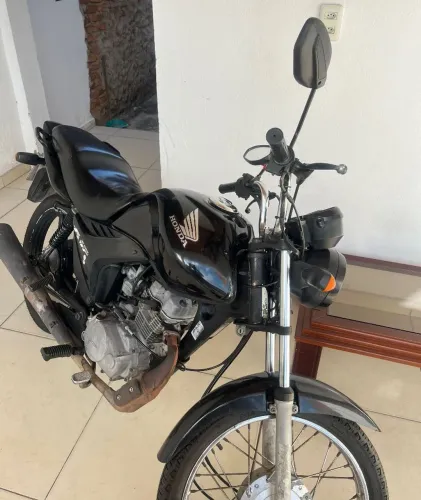 Honda fan 125 preta