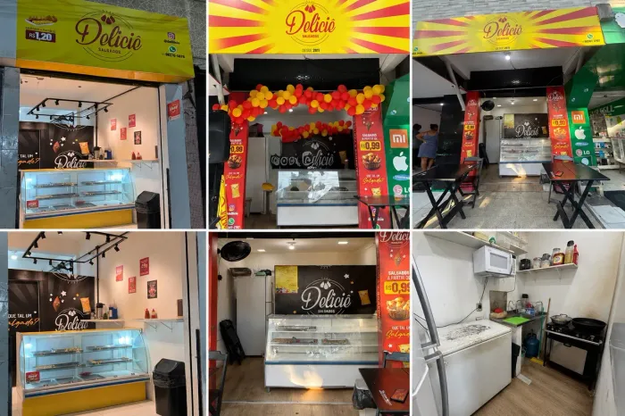 Deliciê Salgados - 2 Lojas + Equipamentos + Carteira de Clientes