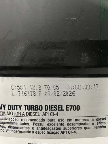 TAMBOR 20L 15W40 DIESEL VALVOLINE