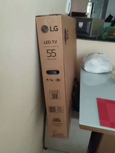 Vendo TV LG nova na caixa Smart completa de 55"