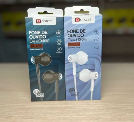 Fone de ouvido Tipo C