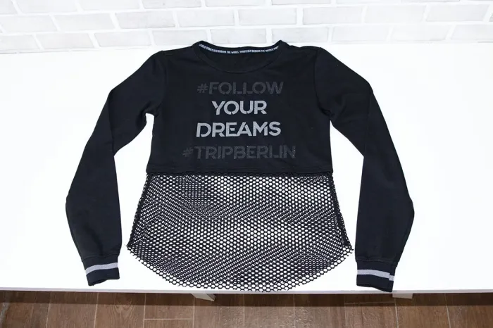 Blusa manga longa Bobby Lulu