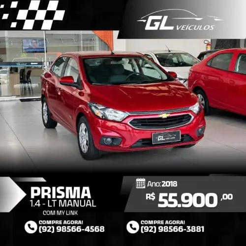 Chevrolet Prisma Sed. LT 1.4 8V Flexpower 4P 2018