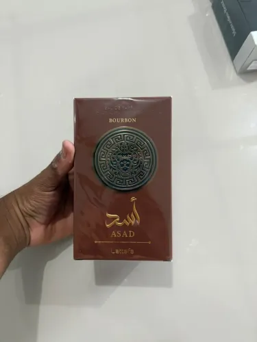Perfume Lattafa Asad Bourbon Eau de Parfum 100ml Lacrado