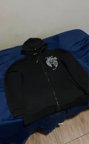Moletom mcd corazon preto G/GG
