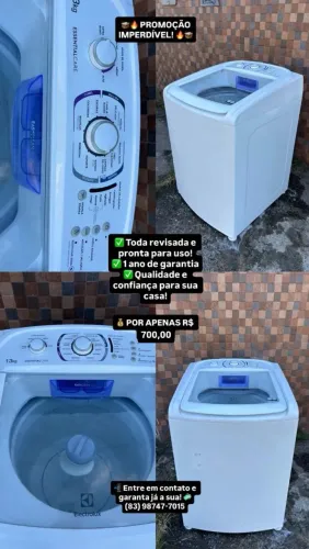 Eletrolux 13 kg Toda revisada