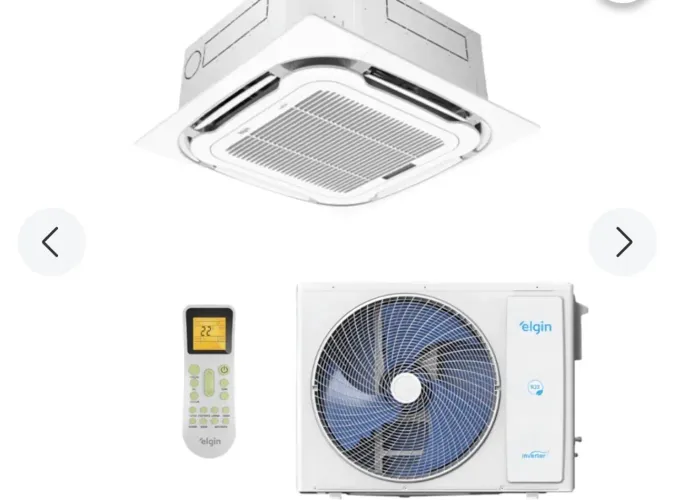 AR-CONDICIONADO CASSETE ELGIN 18.000 BTUs
