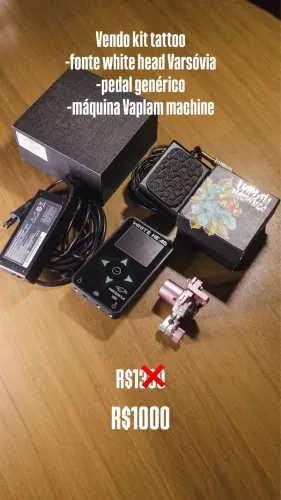 Kit tatuagem