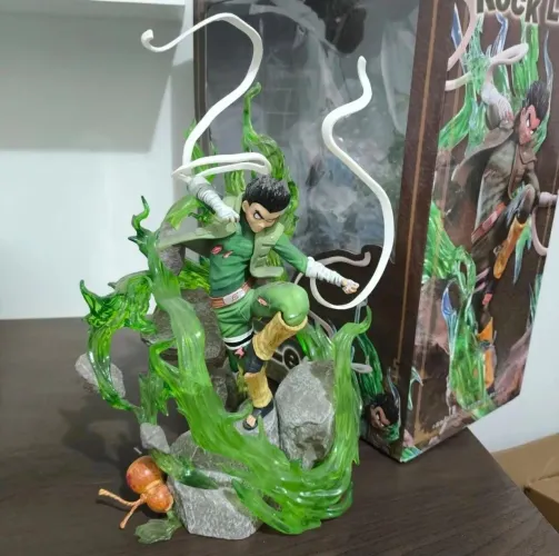 Loja Mundo - Rock Lee boneco com caixa original