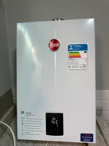 Aquecedor a Gás Rheem 30 GLP Branco RB3AP30PVPTIC