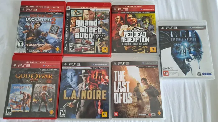 7 JOGOS PS3