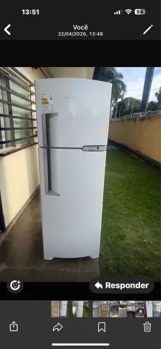 Geladeira Brastemp 375 litros nova zera 