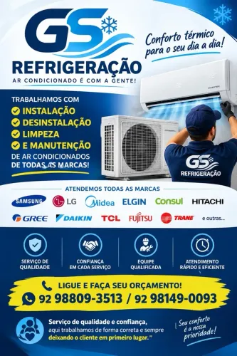 Serviços de refrigeração