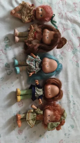 Brinquedo Antigo - Bonecas da Moranguinho 