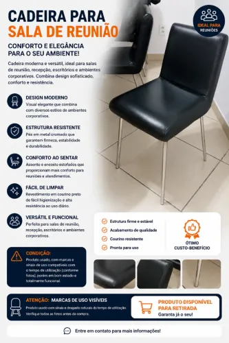 Cadeira para Sala de Reunião