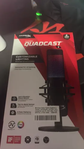 Microfone HyperX Quadcast S 