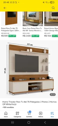Móveis para sala