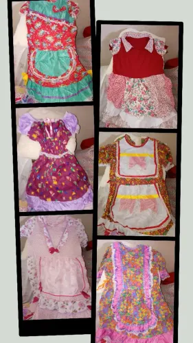 VESTIDOS juninos infantil 