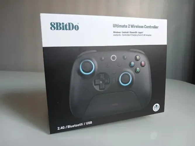 8BitDo Ultimate 2 Wireless - NOVO e LACRADO