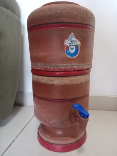 Filtro de barro para potabilizar água 