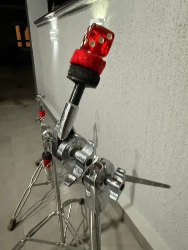 Ferragens bateria acústica estante, girafa