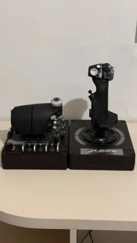 LOGITECH G X56 H.O.T.A.S. | JOYSTICK + THROTTLE | SIMULADOR DE VOO
